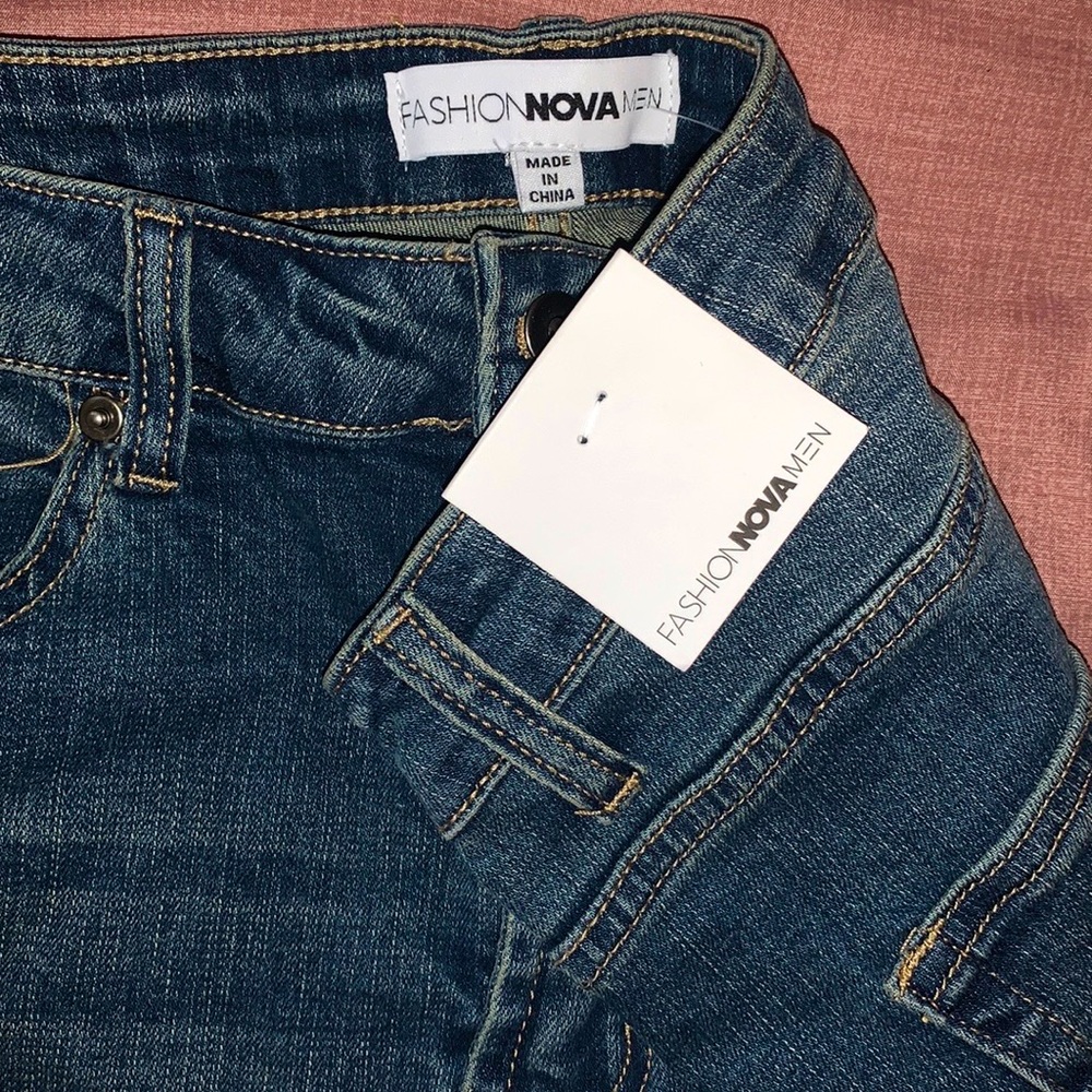 FashionNova Men’s Jean Shorts (Brand New)  Size 34